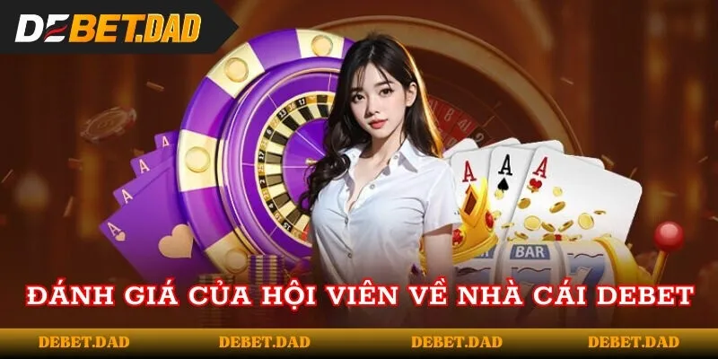 Đánh giá của hội viên về nhà cái DEBET Đánh giá của hội viên về nhà cái DEBET