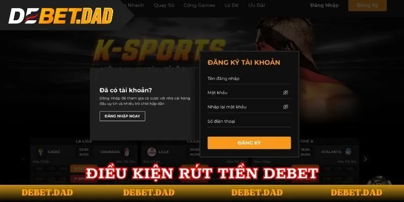 Điều kiện nhận tiền Debet hội viên cần nắm rõ Điều kiện nhận tiền Debet hội viên cần nắm rõ
